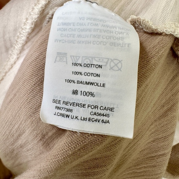 MADEWELL, WOMENS, LONG SLEEVE TEE SHIRT. CASUAL, RELAXED STYLE. SIZE M - Picture 7 of 7